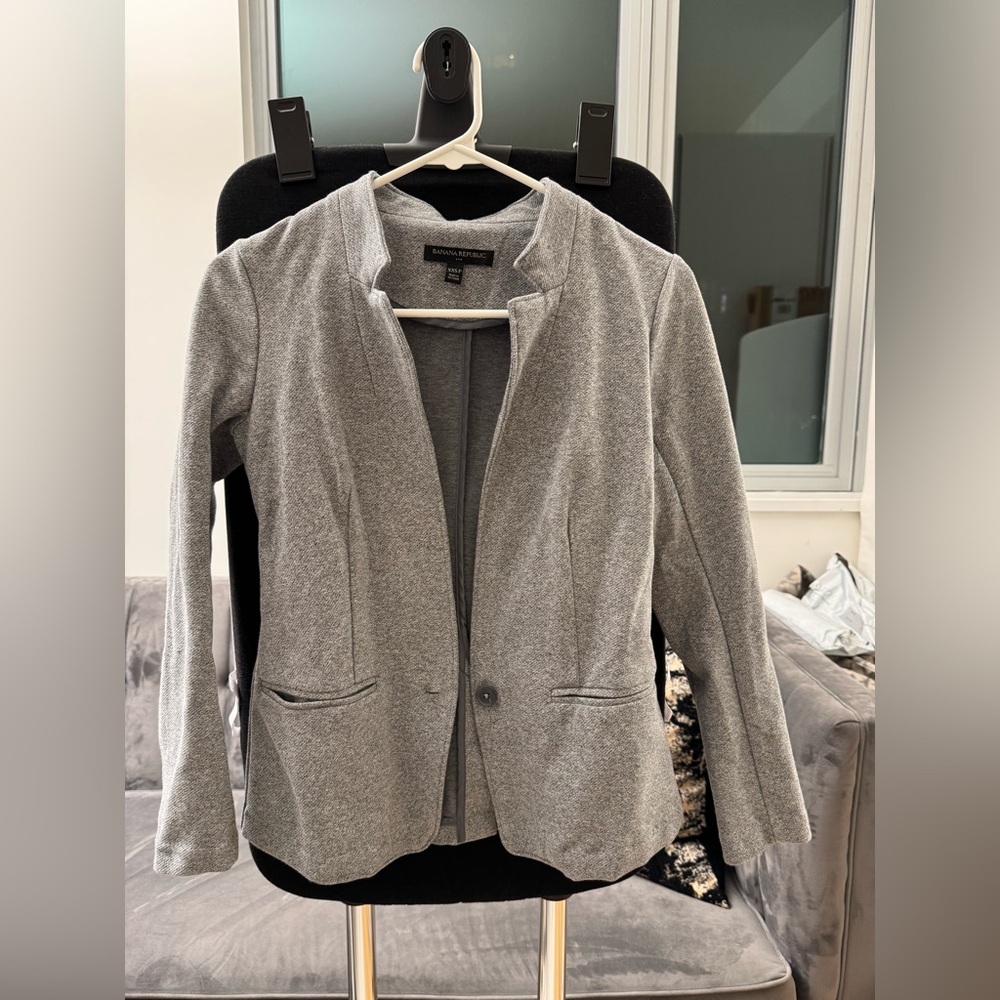 Banana Republic Knit Unstructured Blazer